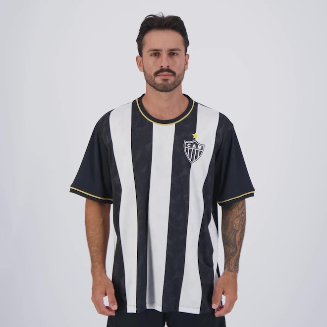 Camisa FutFanatics Atlético Mineiro Trevo Masculina - Foto 1