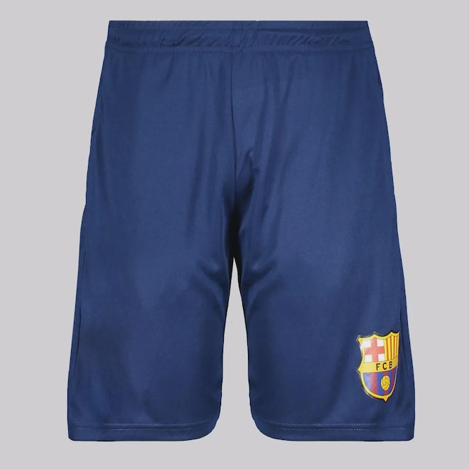 Bermuda Barcelona FutFanatics Infantil - Foto 1