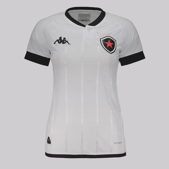 Camisa do Botafogo PB II 2025 Kappa Feminina - Foto 1