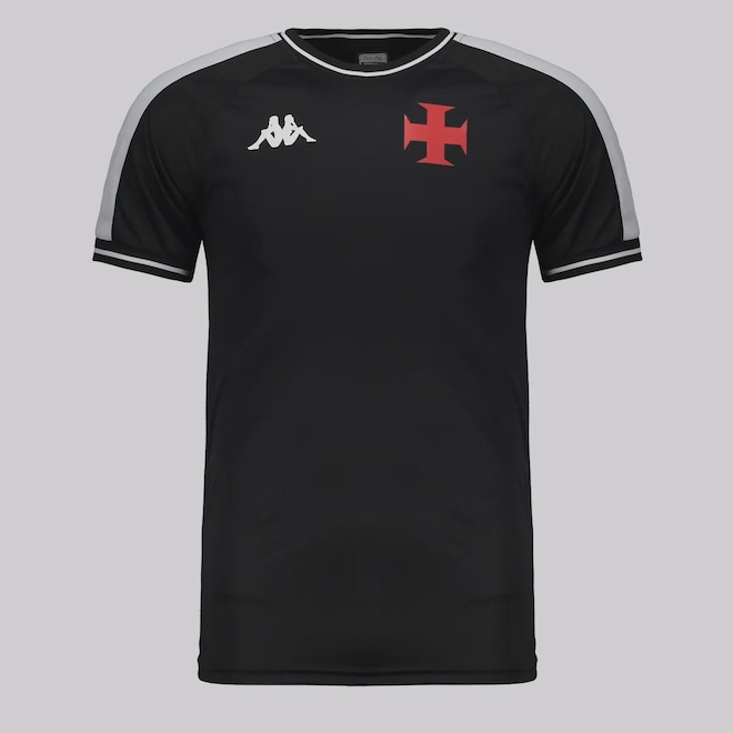 Camisa do Vasco Supporter Block Kappa Masculina - Foto 1