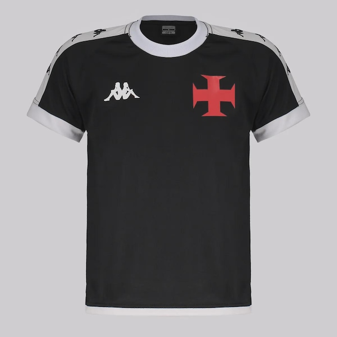 Camisa do Vasco Supporter Culture Kappa Infantil - Foto 1