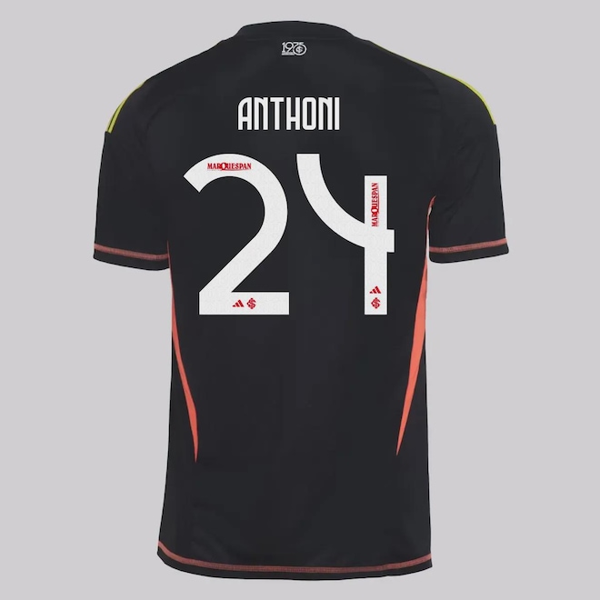 Camisa Internacional Goleiro I 2025 24 Anthoni adidas Masculina - Foto 1