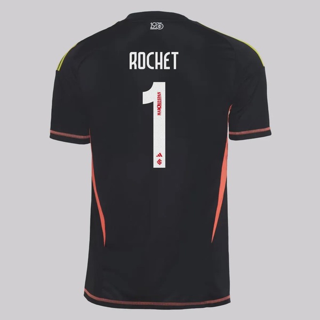 Camisa do Internacional Goleiro I 2025 1 Rochet adidas Masculina - Foto 1