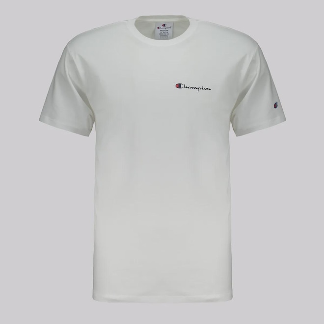 Camiseta Champion Mini Logo Script Masculina - Foto 1