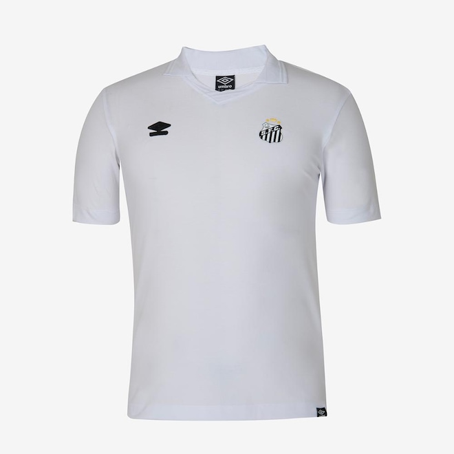 Camisa Polo Masculina do Santos Viagem 2025 Umbro - Foto 1
