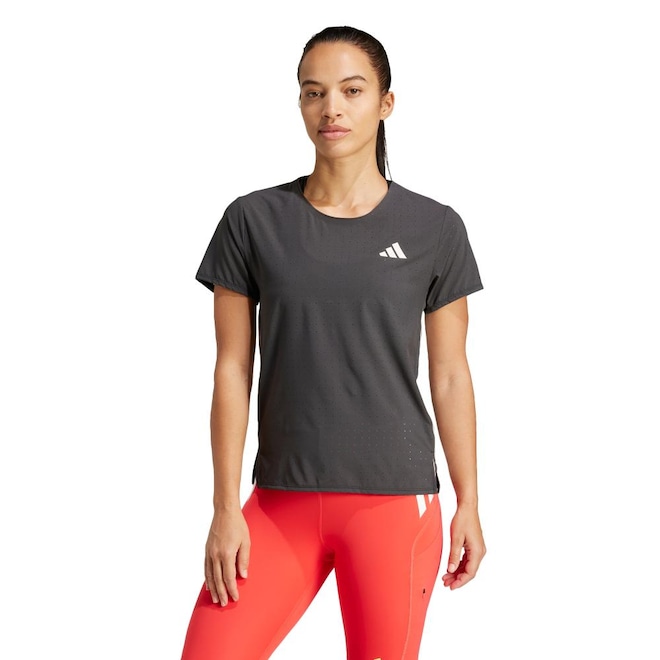 Camiseta Feminina Adidas Adizero Tee W - Foto 1