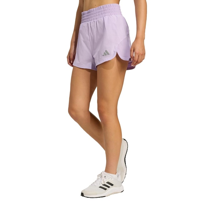 Short Feminino Adidas Racer Pacer Woven - Foto 1