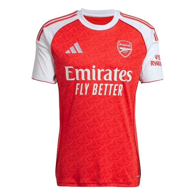 Camisa Arsenal I 25/26 Masculina adidas - Foto 1