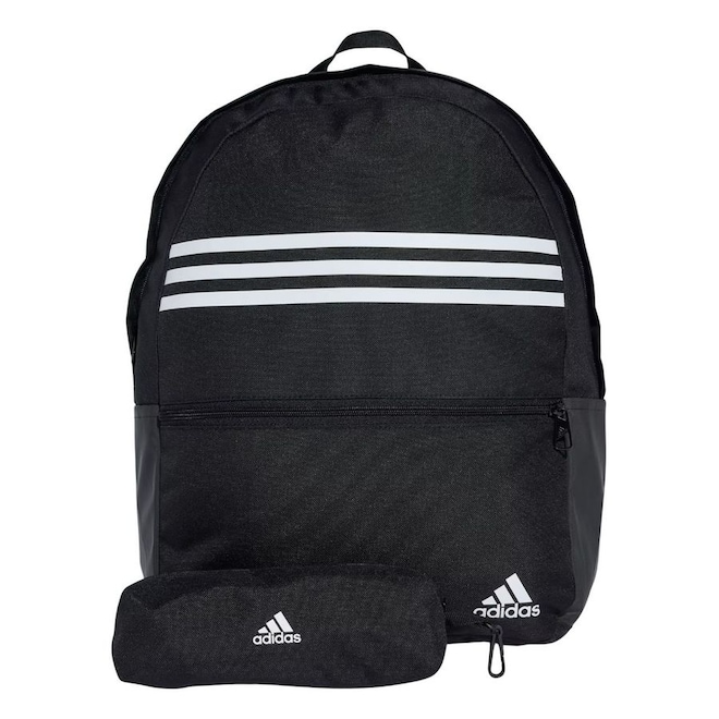 Mochila adidas Clássica 3 Listras - Foto 1
