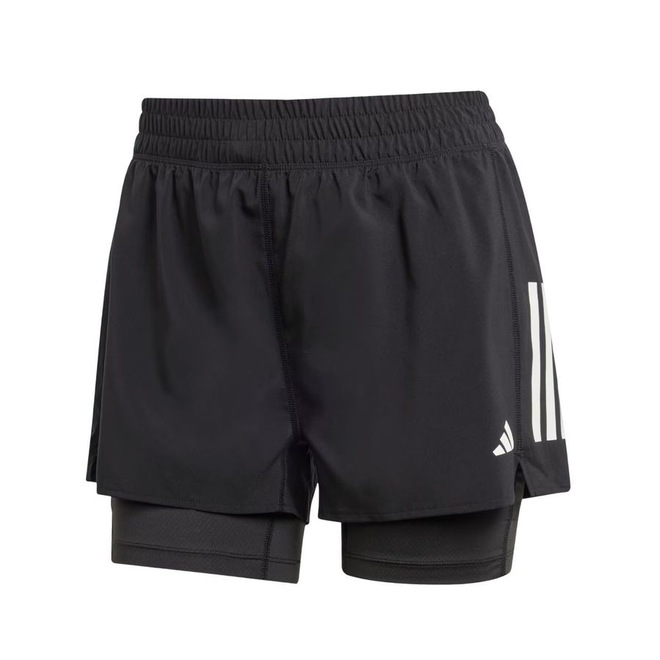 Short Feminino adidas Own The Run 2 em 1 - Foto 1