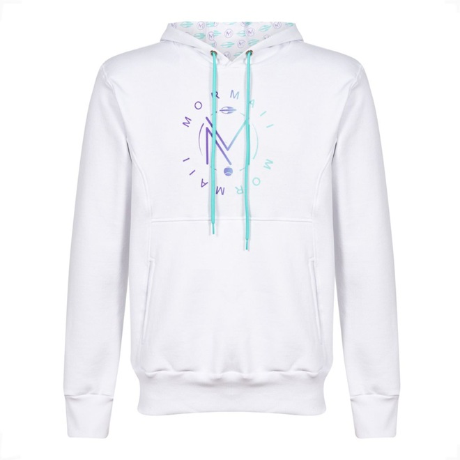 Blusão Moletom Com Capuz Beach Tennis Vitória Marchezini - Foto 1