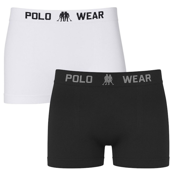 Cueca Boxer Polo Wear Basic - 2 unidades - Infantil - Foto 1