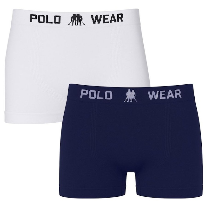 Cueca Boxer Polo Wear Basic - 2 unidades - Infantil - Foto 1