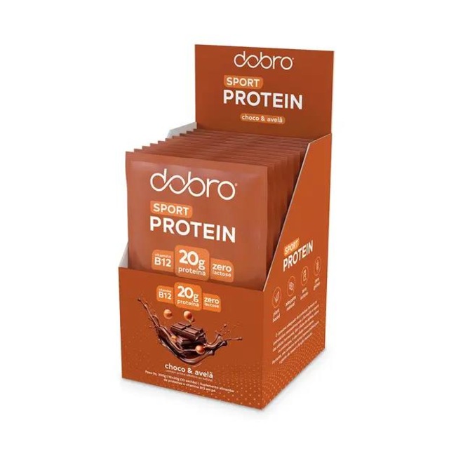 Sachê Proteína Chocolate com Avelã - 10un x 30g - Foto 1