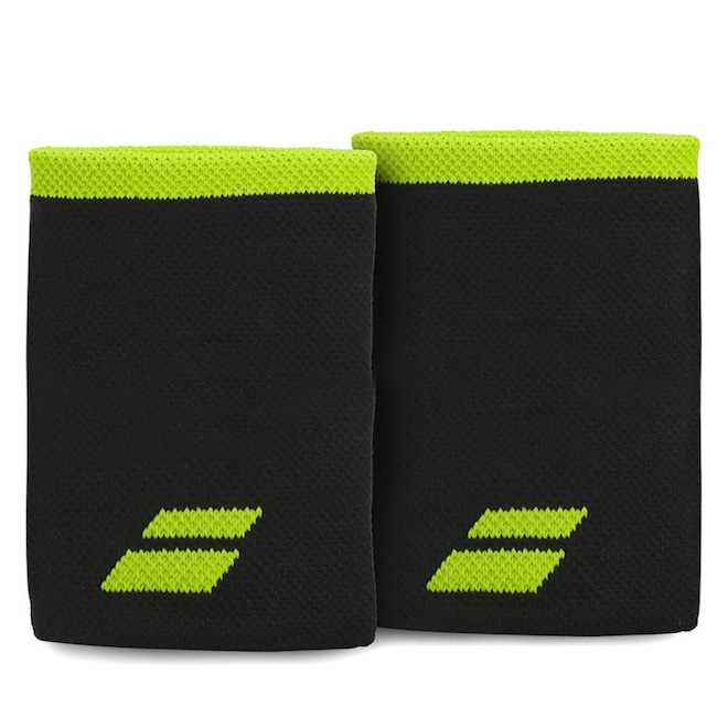 Munhequeira Babolat Logo Jumbo Longa - 2 Unidades - Foto 1