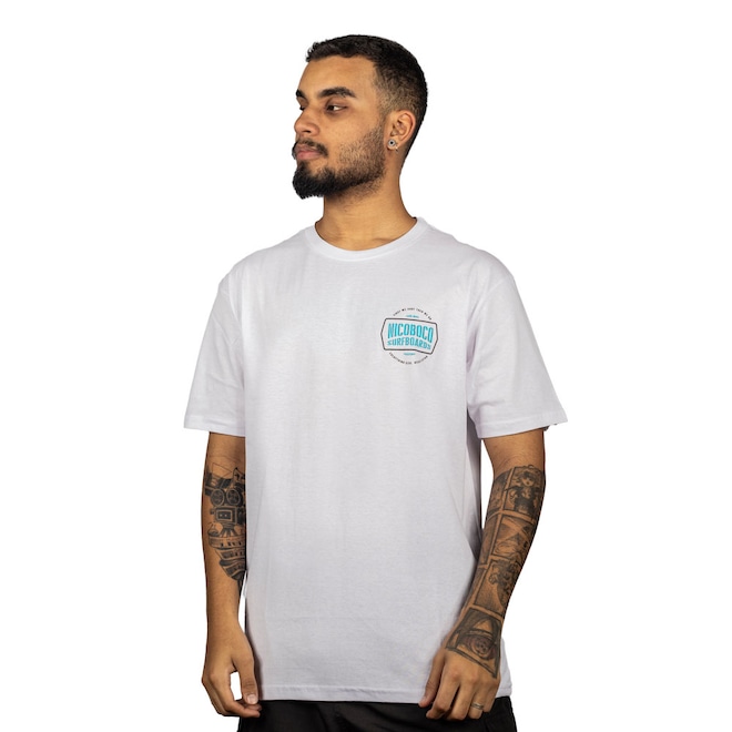 Camiseta Masculina Nicoboco Bahamas - Foto 1