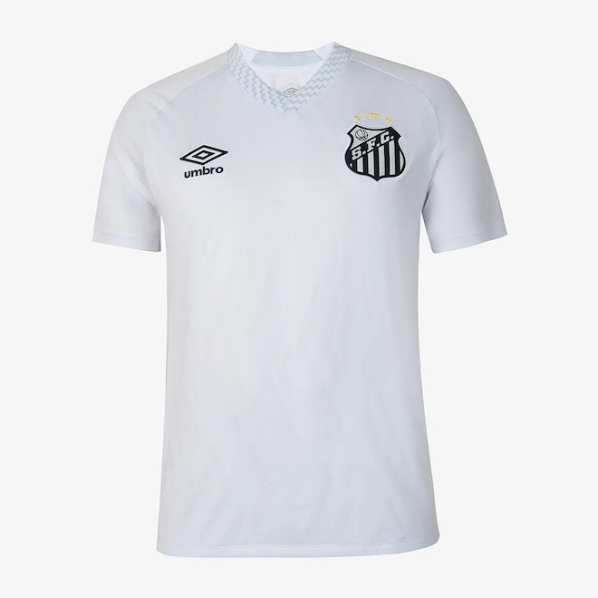 Camisa do Santos I 25/26 Masculina Umbro Torcedor - Foto 1