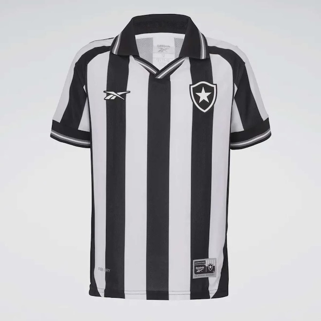 Camisa do Botafogo I 2025 Reebok Infantil - Foto 1