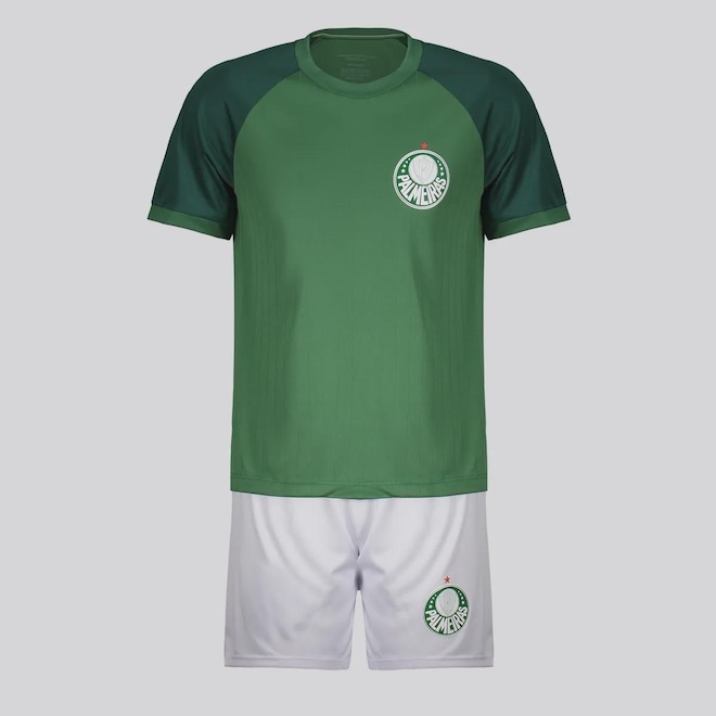 Kit Uniforme De Uniforme Palmeiras Line - FutFanatics - Infantil - Foto 1