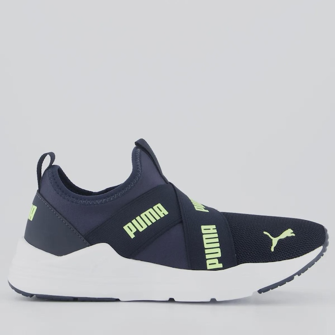 Tênis Puma Wired Run Slip On Feminino - Foto 1
