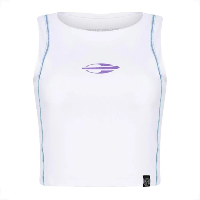 Top Cropped Mormaii Beach Tennis Vitória Marchezini - Feminino - Foto 1