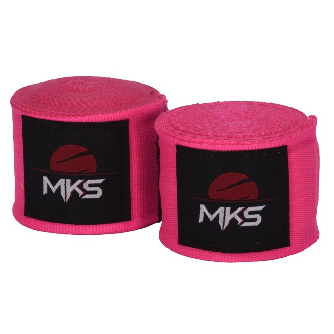 Bandagem Fita Protetora Elástica MKS Neon 4,55m - Par - Foto 1