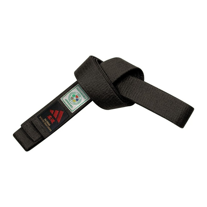 Faixa Preta Judô adidas Elite logo com Selo Verde IJF Approved KENJI - Foto 1