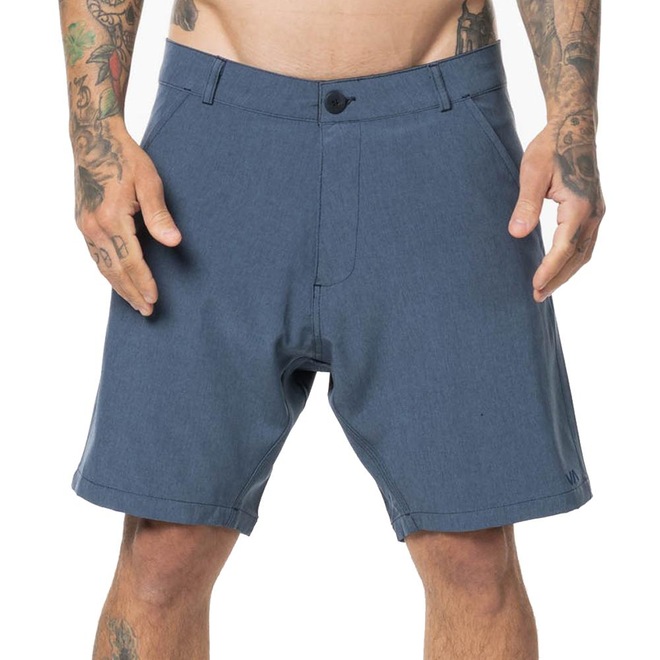 Bermuda Masculina RVCA Back In Hybrid 18" WT24 - Foto 1