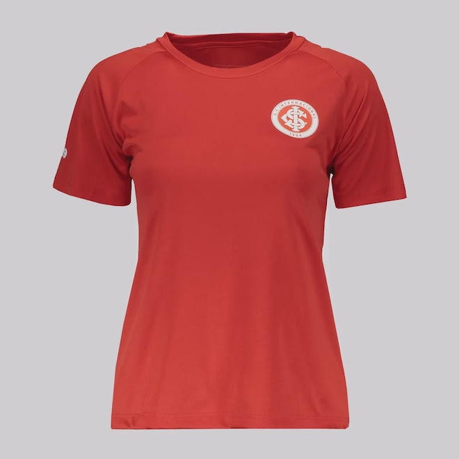 Camisa Internacional Basic Feminina Vermelha - Foto 1