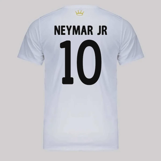 Camisa do Santos Logo 10 Neymar FutFanatics Infantil - Foto 1