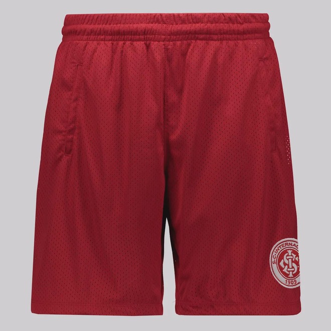 Bermuda do Internacional Com Bolsos FutFanatics Masculina - Foto 1