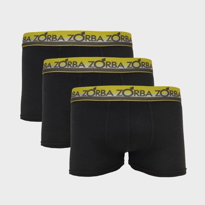 Cueca Boxer Zorba Color 870 - 3 unidades - Masculina - Foto 1