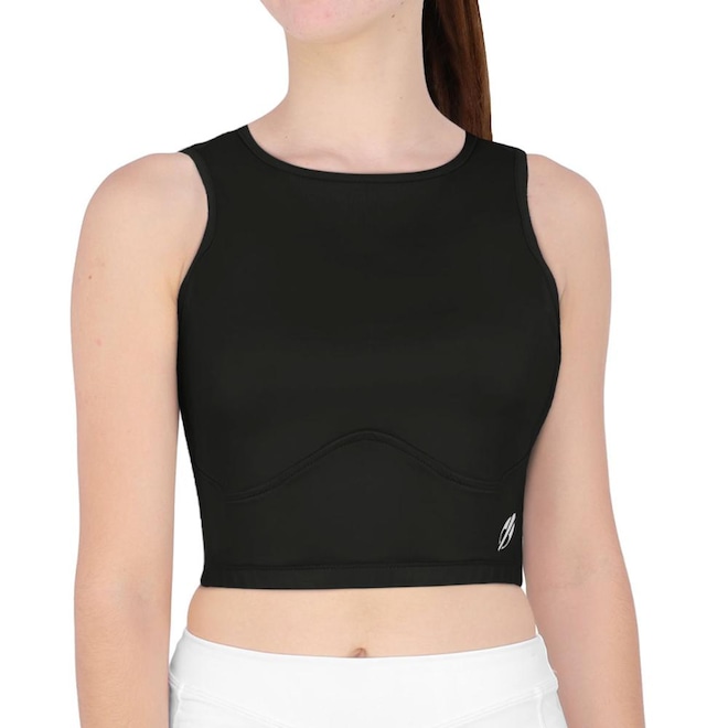 Top Cropped Feminino Mormaii Recorte Beach Sports - Foto 1