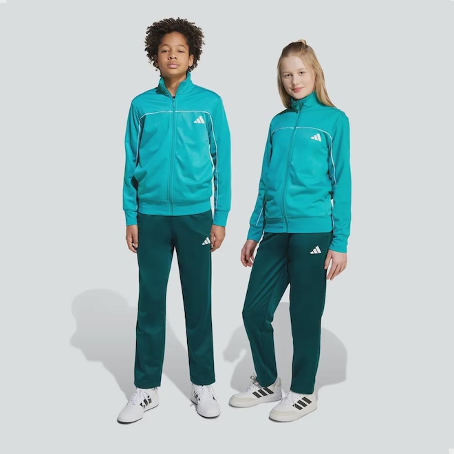 Agasalho Infantil Adidas Seasonals TR - Foto 1