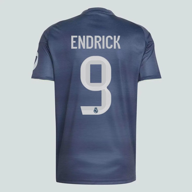 Camisa Real Madrid II 2026 Masculina Adidas 9 Endrick - Foto 1