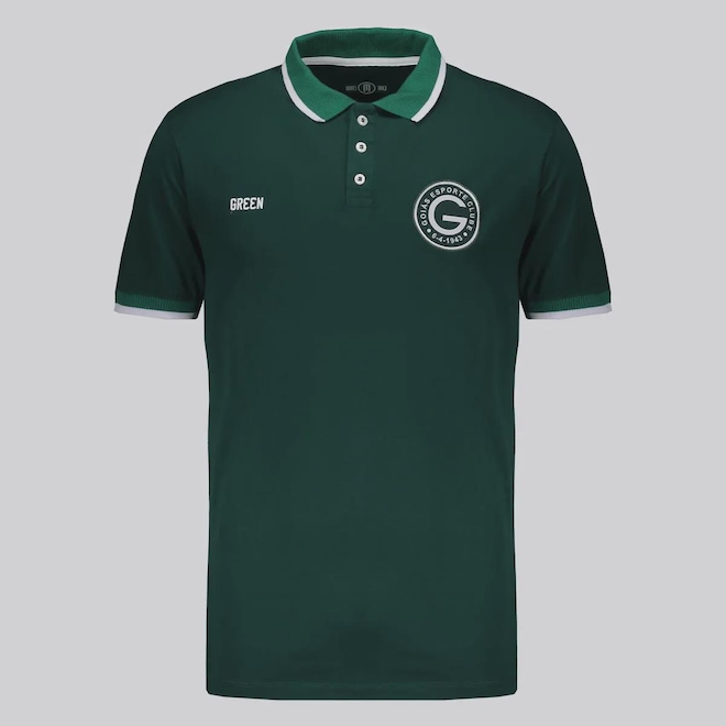 Camisa Polo do Goiás Viagem 24/25 Masculina Gr33n - Foto 1