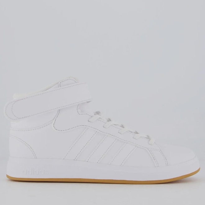 Tênis Infantil Adidas Grand Court Mid - Foto 1