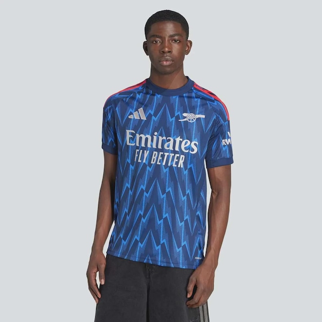 Camisa Arsenal II 25/26 Masculina Adidas - Foto 1