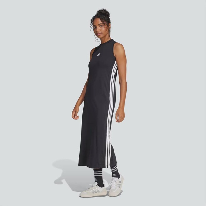 Vestido Feminino Adidas 3 Stripes - Foto 1