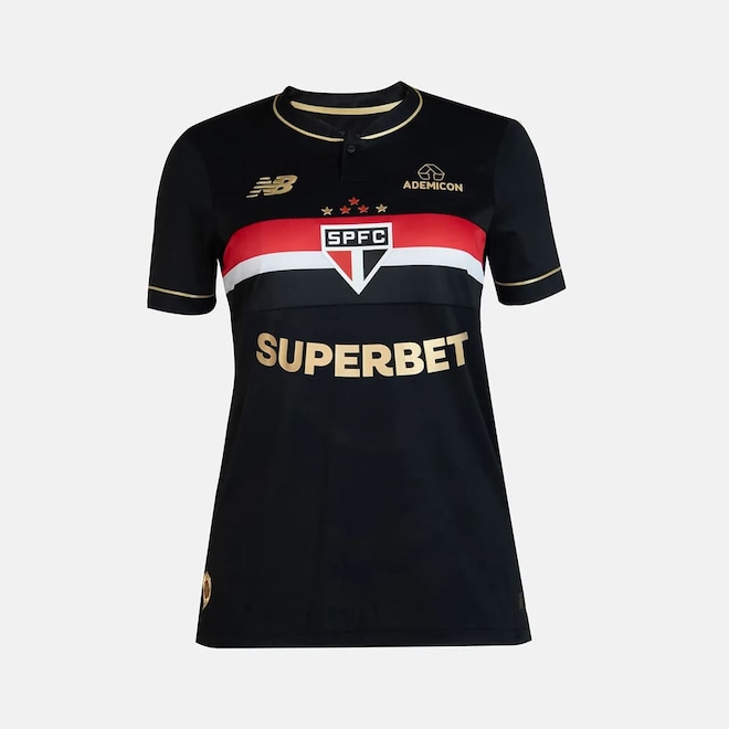 Camisa do São Paulo Comemorativa New Balance 25/26 Feminina - Foto 1