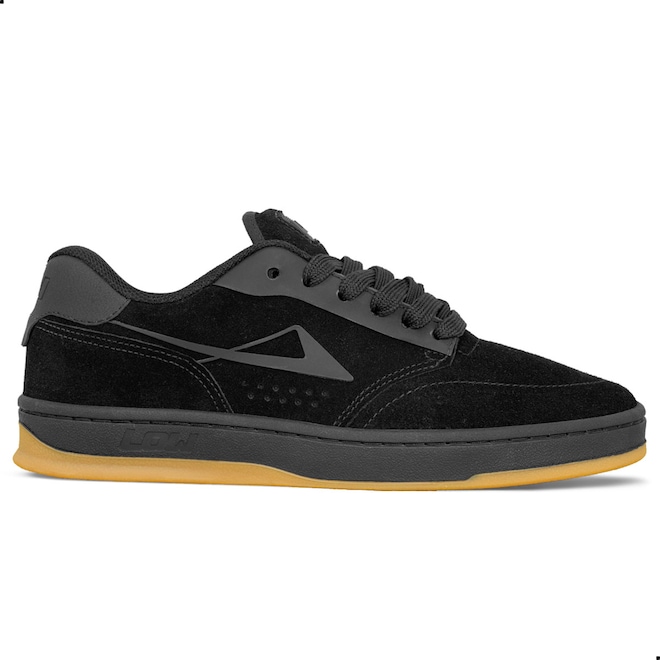 Tênis Low Sirius Black Gum Unissex - Foto 1