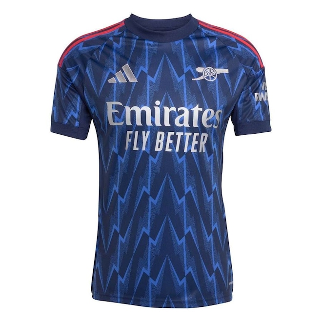 Camisa Arsenal II 25/26 Masculina Adidas - Foto 1