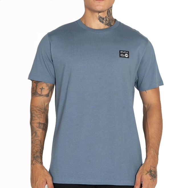 Camiseta RVCA Anp Label SM26 Masculina - Foto 1