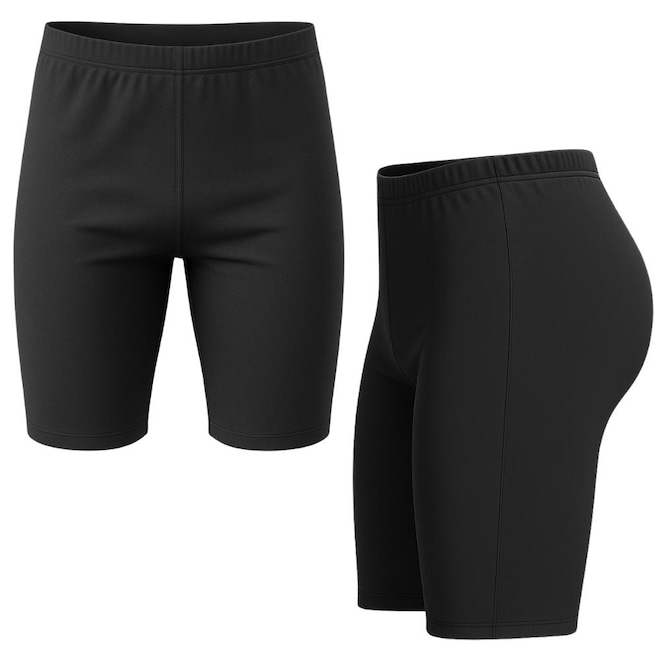 Kit de Bermudas De Ciclismo Masculina Fristyle Anti Assadura Lisa - 2 Unidades - Foto 1