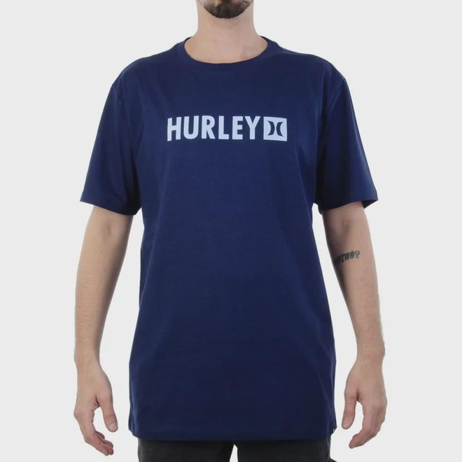 Camiseta Hurley Silk Square - Masculino - Foto 1