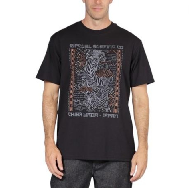 Camiseta Masculina Rip Curl Desti Animals - Foto 1