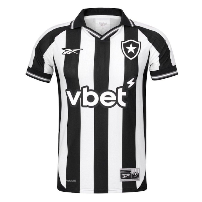 Camisa do Botafogo I 25/26 Reebok Masculina Torcedor - Foto 1