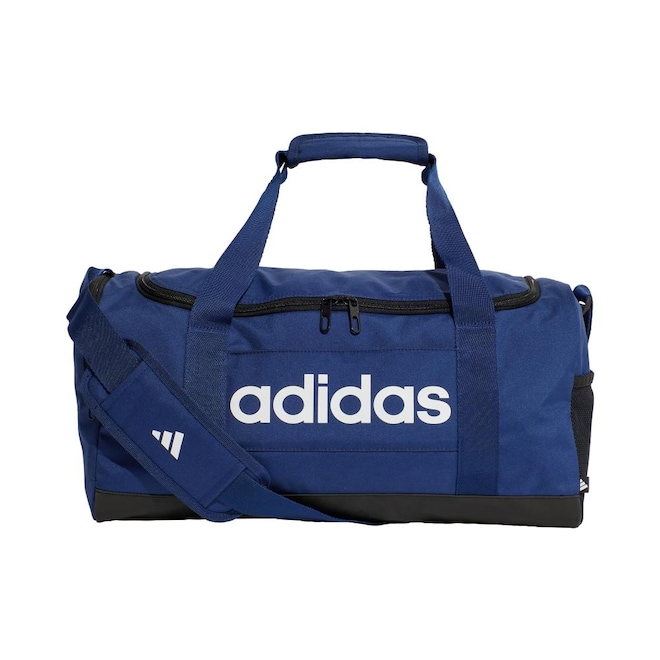 Mala Duffel Pequena Linear Adidas Unissex Adultos - Foto 1