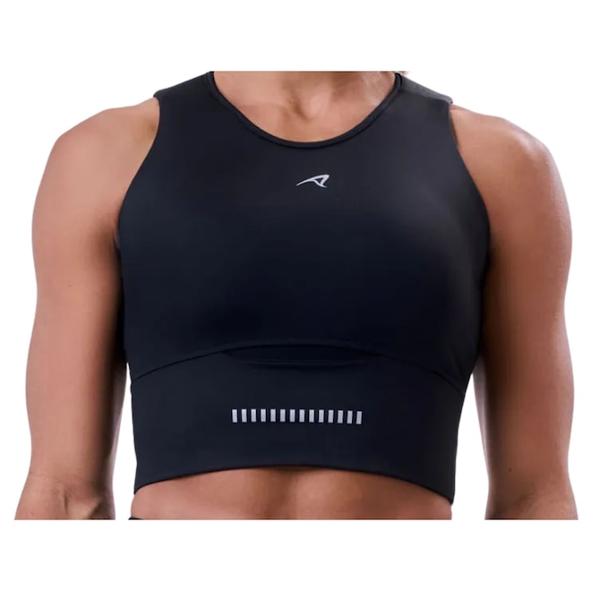 Top Authen Cropped Grit Bossa Feminino - Foto 1