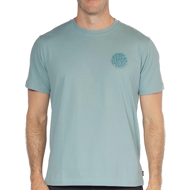 Camiseta Rip Curl Wettie Suit Icon S26 Masculina - Foto 1